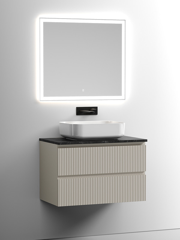 Тумба под раковину Sancos Snob T 80 SNT80CE подвесная Beige Soft