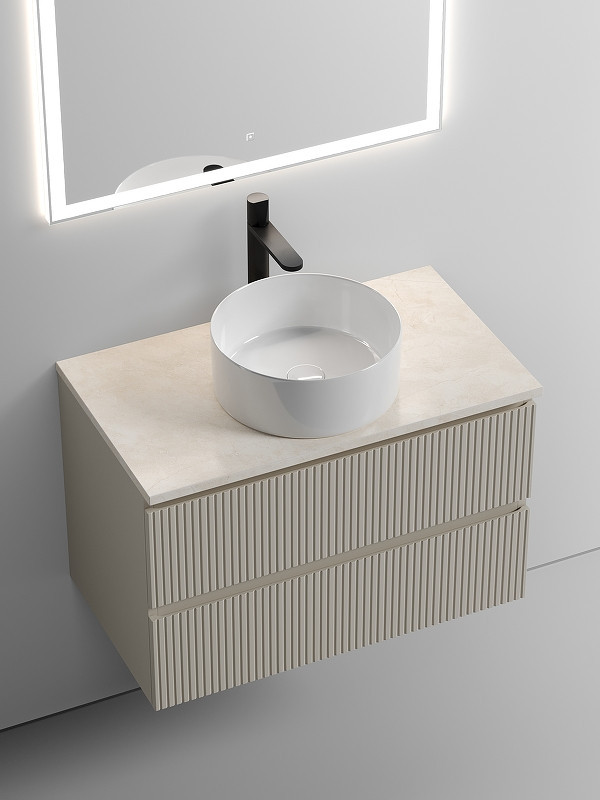 Тумба под раковину Sancos Snob T 80 SNT80CE подвесная Beige Soft