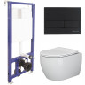 Комплект унитаза Ceramicanova Play CN3001 с инсталляцией Berges Novum L5 040215