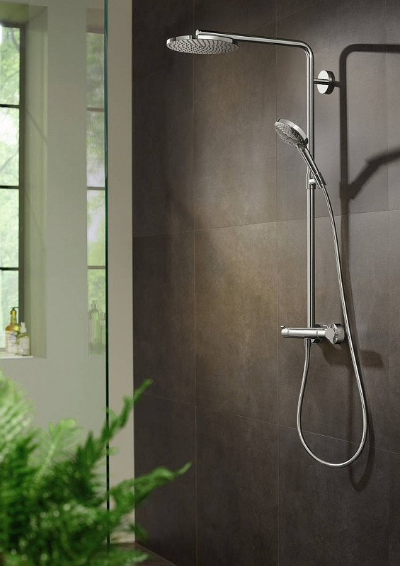 Душевая система Hansgrohe Raindance Select S 27633140 Бронза матовая