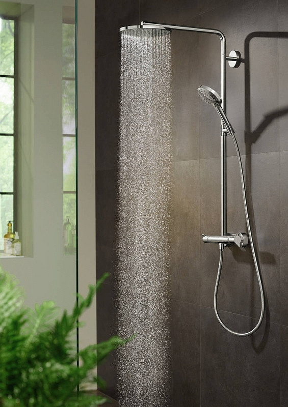 Душевая система Hansgrohe Raindance Select S 27633140 Бронза матовая