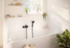 Смеситель для ванны Hansgrohe Rebris S 72440670 черный матовый