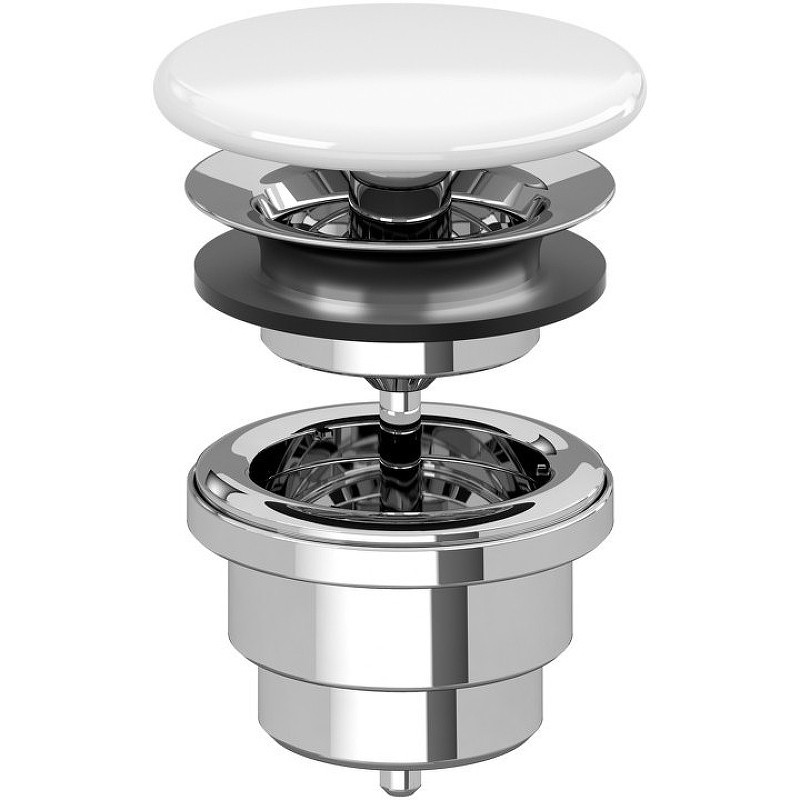 донный клапан Villeroy&Boch 68080001 Альпийский белый