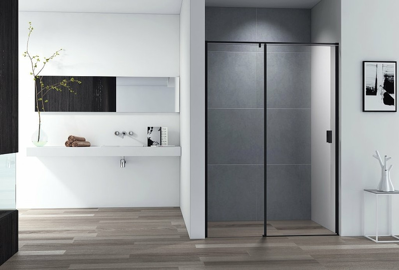 Душевая дверь Cezares Urban 140 URBAN-B-12-140-C-NERO