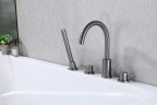 Смеситель для ванны Abber Wasser Kreis AF8113NG цвет Никель