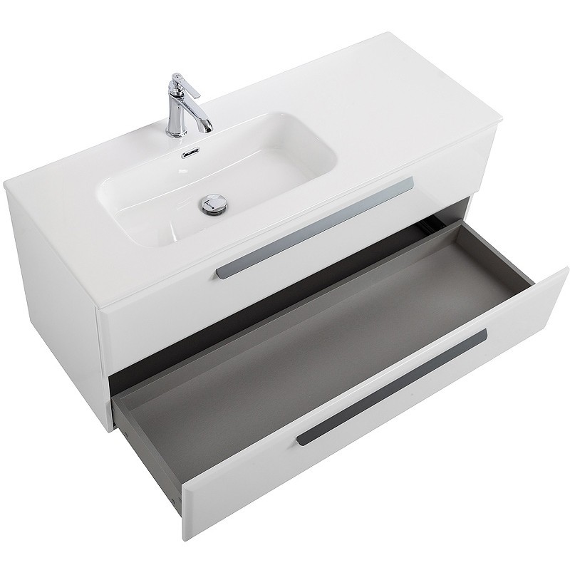 Тумба под раковину Cezares Eco-Cer-N 120 L ECO-CER-N-1200-2C-SO-BL-L подвесная