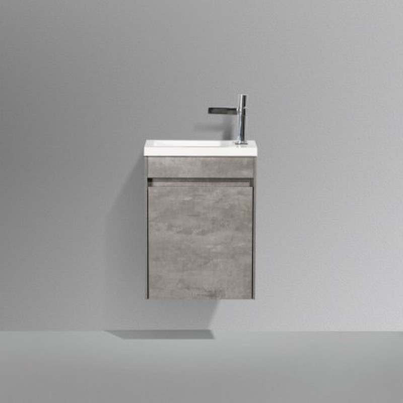 Тумба под раковину BelBagno Pietra Mini 40 PIETRA MINI-400-1A-SO-SCM-L подвесная