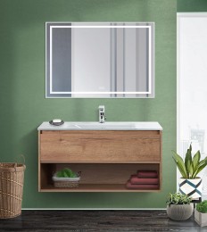 Зеркало BelBagno Kraft 100 SPC-KRAFT-1000-800-LED-TCH-WARM с подсветкой