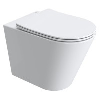 Унитаз BelBagno Flay BB1003CB-TOR/SC приставной