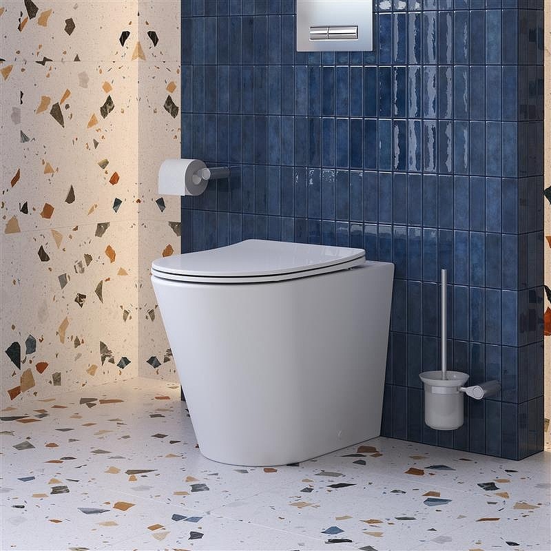 Унитаз BelBagno Flay BB1003CB-TOR/SC приставной