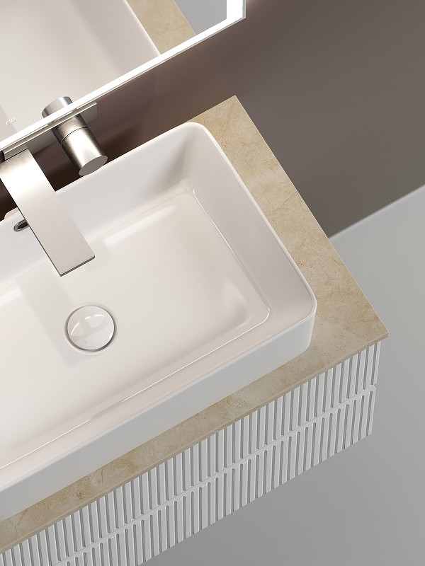 Тумба под раковину Sancos Snob T 80 SNT80W подвесная Bianco