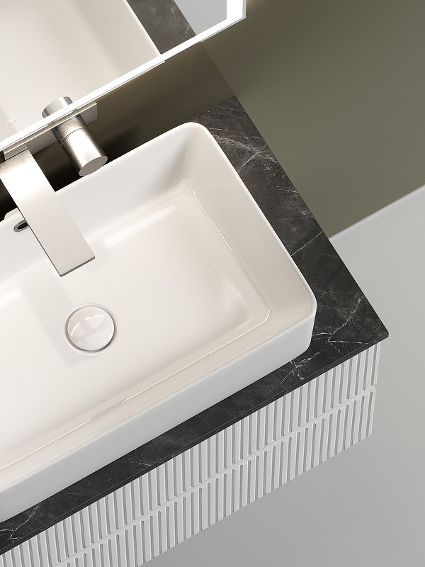 Тумба под раковину Sancos Snob T 80 SNT80W подвесная Bianco