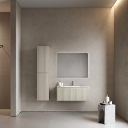 Тумба под раковину Sancos Snob R 1.0 100 SNR1.0100CE подвесная цвет Beige Soft