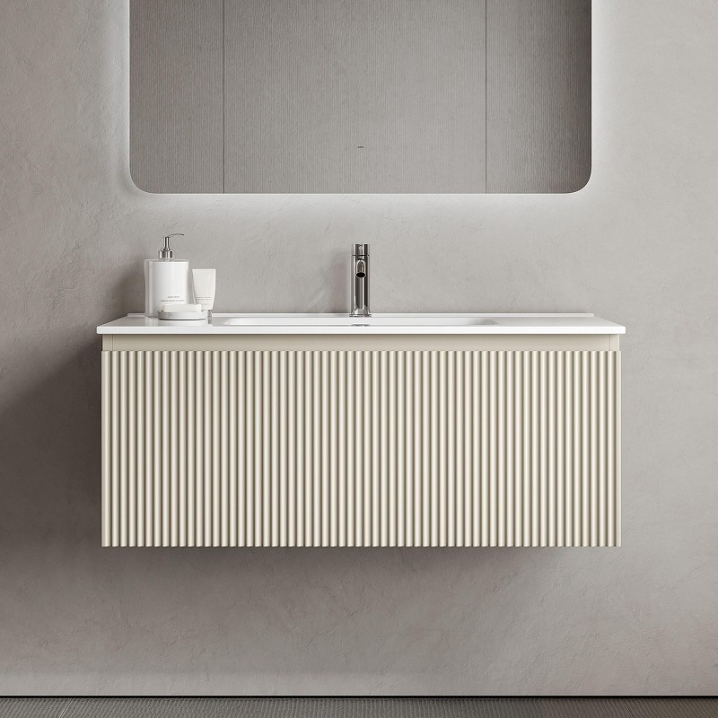 Тумба под раковину Sancos Snob R 1.0 100 SNR1.0100CE подвесная цвет Beige Soft