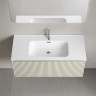 Тумба под раковину Sancos Snob R 1.0 100 SNR1.0100CE подвесная цвет Beige Soft