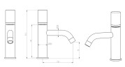 Смеситель для раковины Boheme Stick 121-CB.2