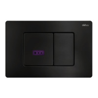 Кнопка смыва Abber AC0122SMB цвет Черный матовый