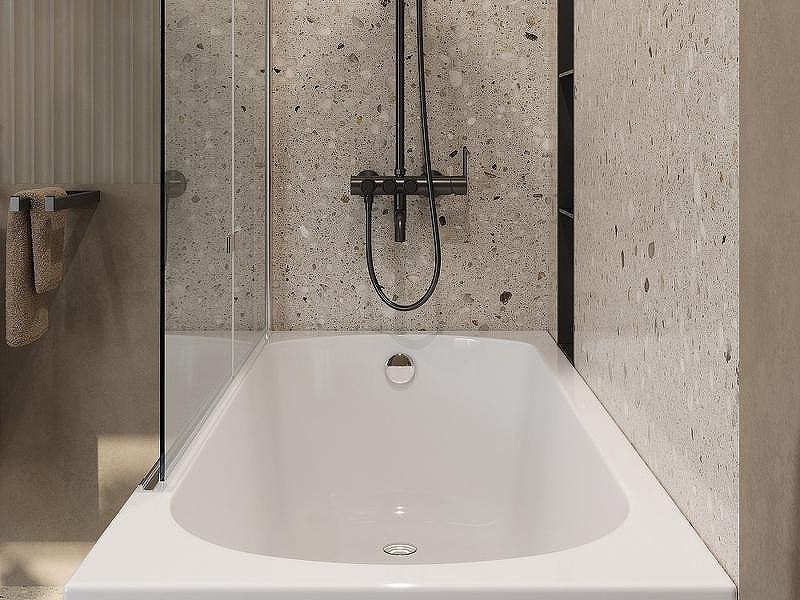 Акриловая ванна Cezares Eco 165х70 ECO-165-70-41-W37
