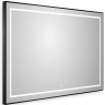 Зеркало BelBagno Kraft 100 SPC-KRAFT-1000-800-LED-TCH-WARM-NERO с подсветкой
