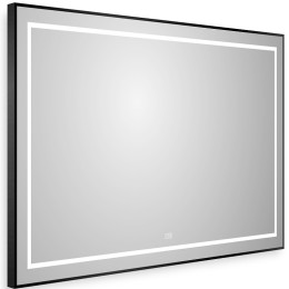 Зеркало BelBagno Kraft 100 SPC-KRAFT-1000-800-LED-TCH-WARM-NERO с подсветкой