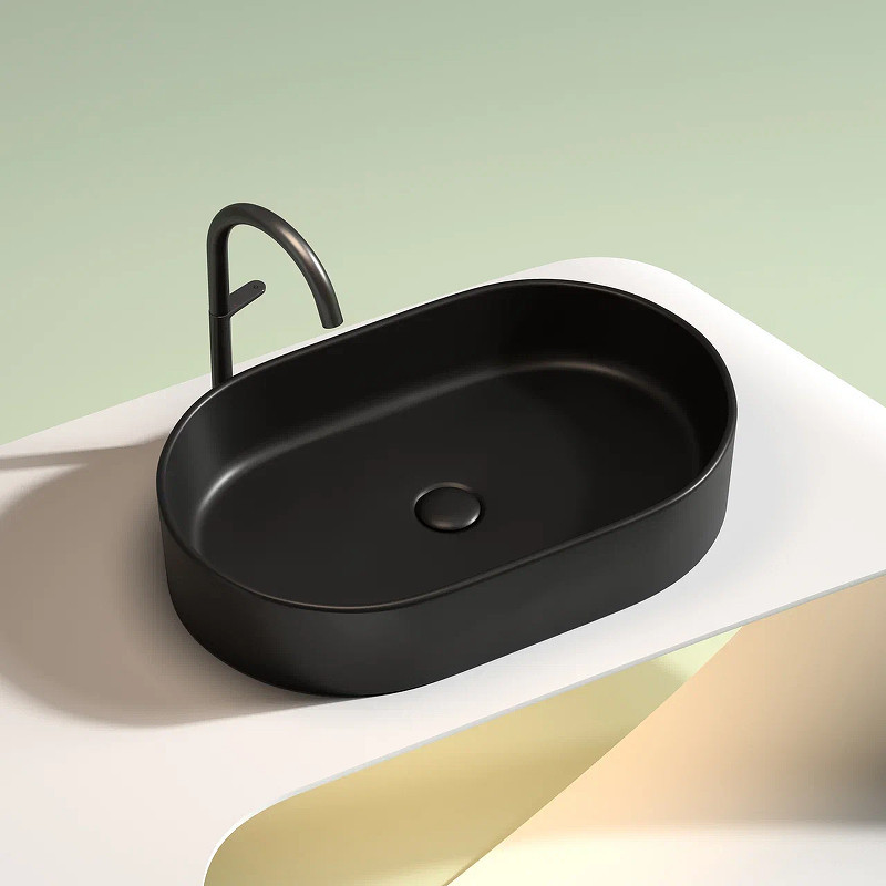 Раковина-чаша Ceramicanova Element 61 CN6048MB Черная матовая