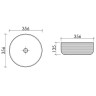 Раковина-чаша Ceramicanova Element 36 CN6073MC Капучино матовая