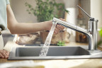 Смеситель для кухни Hansgrohe Zesis M33 74800800 Сталь