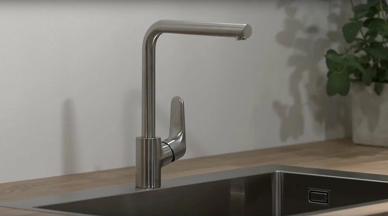 Смеситель для кухни Hansgrohe Focus 31817800 Сталь