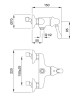 Смеситель для душа Migliore Maya 18923