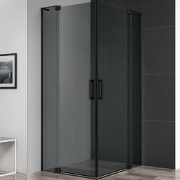 Душевой уголок Cezares Slider 90x110 SLIDER-AH-2-80/90-100/110-GRIGIO-NERO