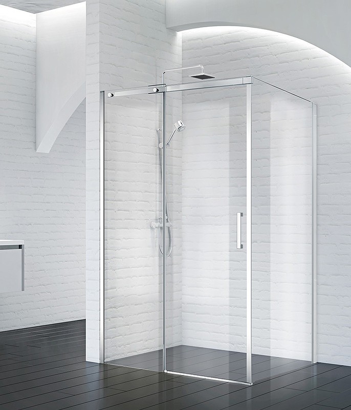 Душевой уголок BelBagno Acqua 130х90 ACQUA-AH-1-130/90-C-Cr