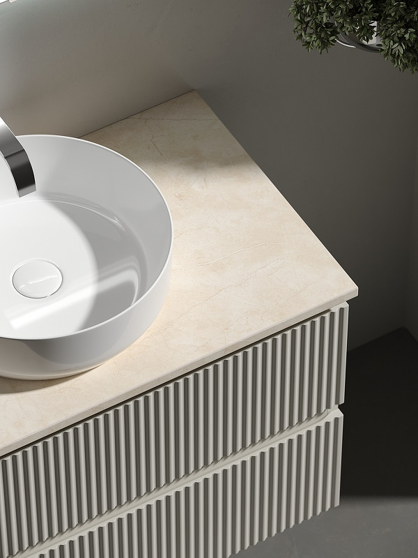 Тумба под раковину Sancos Snob R 80 SNR80CE подвесная Beige Soft