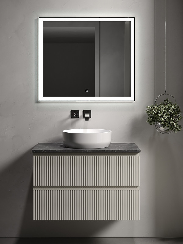 Тумба под раковину Sancos Snob R 80 SNR80CE подвесная Beige Soft