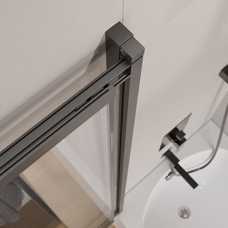 Шторка на ванну Cezares Slider 90 SLIDER-VF-11-90/150-C-GM