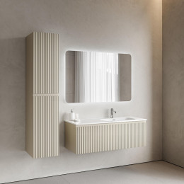 Тумба под раковину Sancos Snob R 1.0 100 R SNR1.0100RCE подвесная цвет Beige Soft