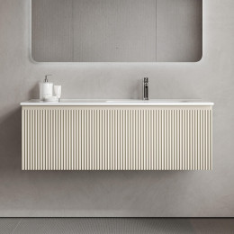 Тумба под раковину Sancos Snob R 1.0 100 R SNR1.0100RCE подвесная цвет Beige Soft