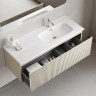 Тумба под раковину Sancos Snob R 1.0 100 R SNR1.0100RCE подвесная цвет Beige Soft