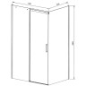 Душевой уголок Vincea Dice 110x80 VSR-4D8011CL