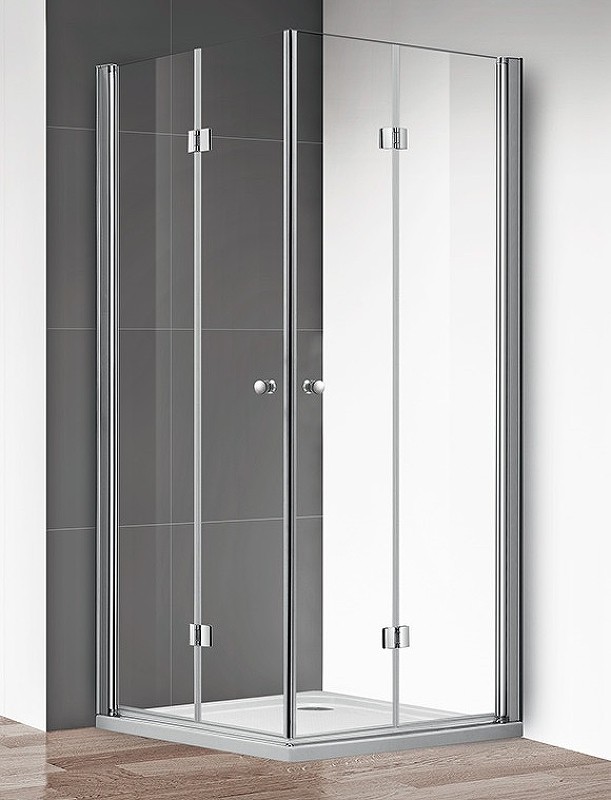 Душевой уголок Cezares Eco 90x90 ECO-O-AS-2-90-C-Cr