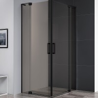 Душевой уголок Cezares Slider 110х100 SLIDER-AH-2-90/100-100/110-BR-NERO
