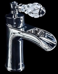 Смеситель для раковины Boheme Vogue Crystal 221-CRST