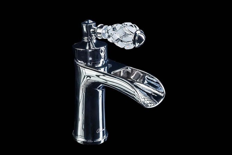 Смеситель для раковины Boheme Vogue Crystal 221-CRST