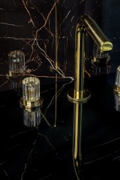 Смеситель для раковины Boheme Elegante 152-G-EL