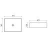 Раковина-чаша Ceramicanova Element 47 CN6069MB Черная матовая