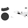 Душевая система Vincea Inspire VSFW-3I22MT3RCH с термостатом