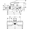 Смеситель для ванны Hansgrohe Metropol 32540000 Хром