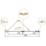 Душевая дверь Cezares Elena 100 ELENA-W-BS-12-100-C-Cr