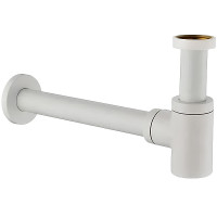 сифон Remer 958BBO белый матовый