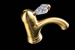 Смеситель для раковины Boheme Crystal 301-CRST