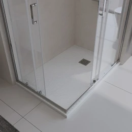 Душевой поддон из искусственного камня BelBagno Uno 160x90 TRAY-MR-UNO-AH-160/90-35-W-CR